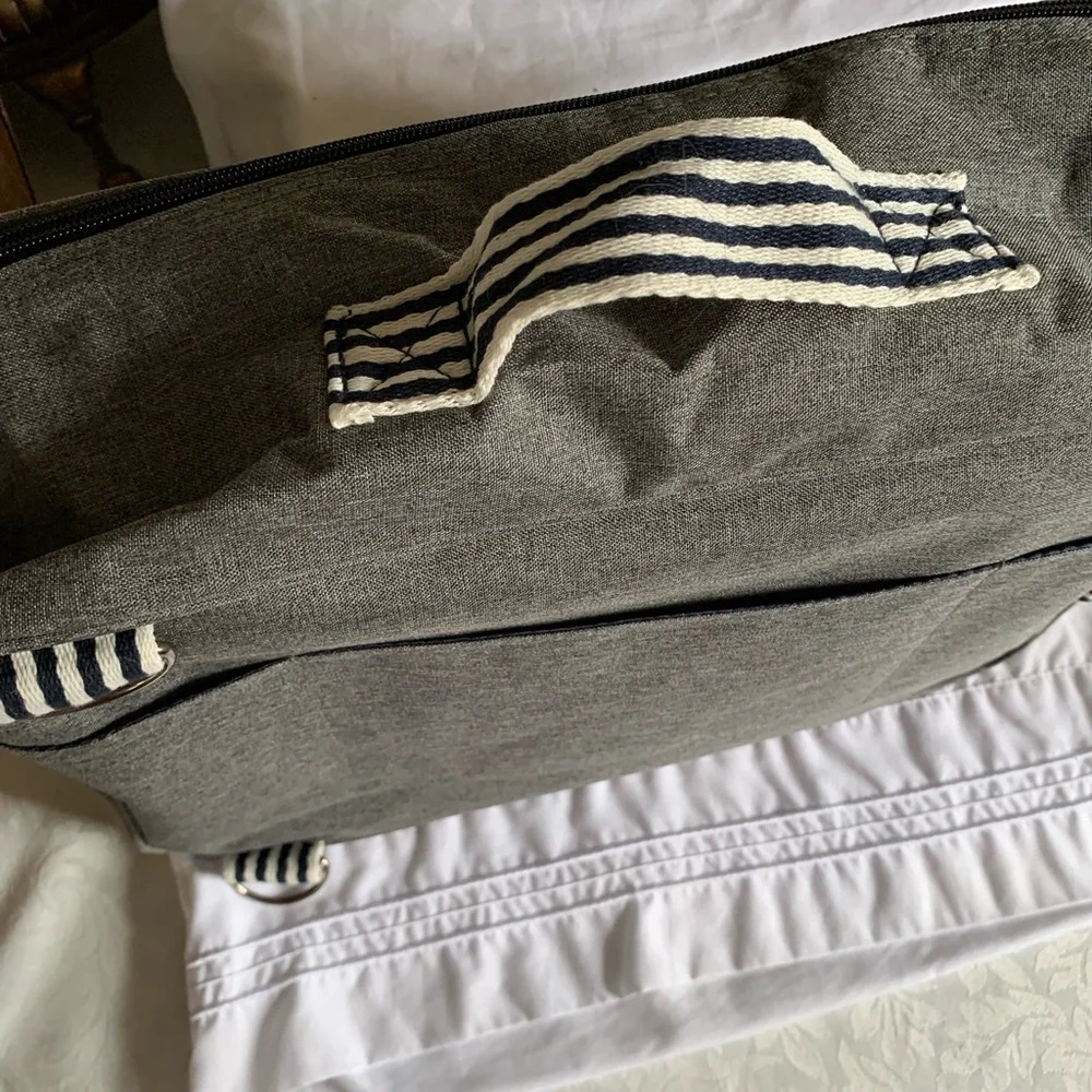 New Stylish gray travel bag/carry on